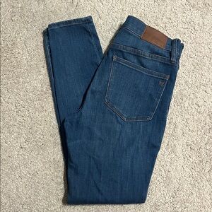 Madewell 9 Inch High Rise Skinny Jeans